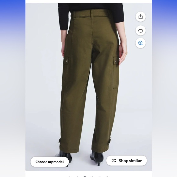 Scoop Women’s and Women’s Utility Cargo Jeans - Picture 6 of 9